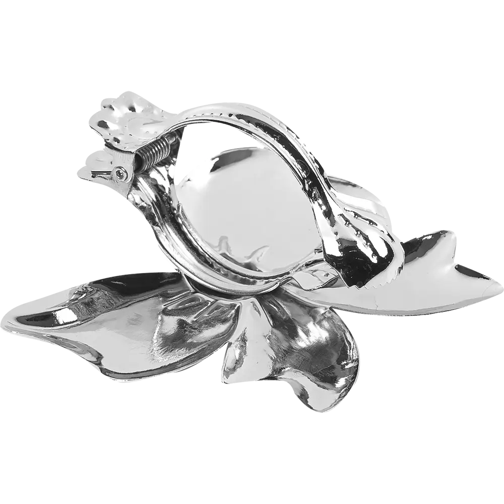 Клипса «Бантик» металл цвет хром Santreyd STLM-2121883 - Вид №1