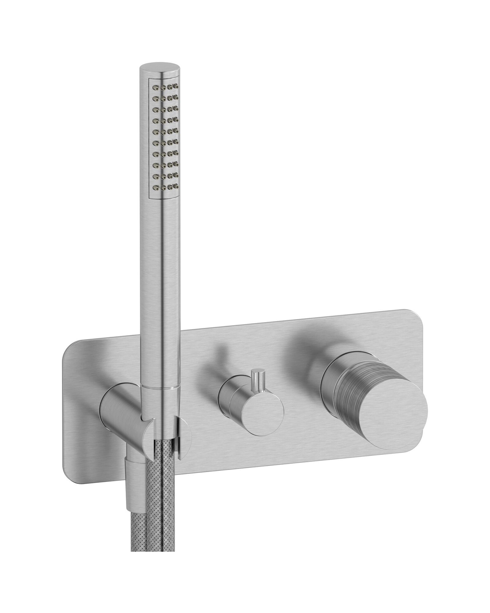 3 отверстия утопленный смеситель для душа с ручным душем IB винил ARCH-00022859 - Вид №11