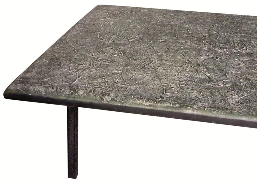 ICI ET LÀ Низкий квадратный журнальный столик Empreintes huellas sun-id-1389995 - Вид №2