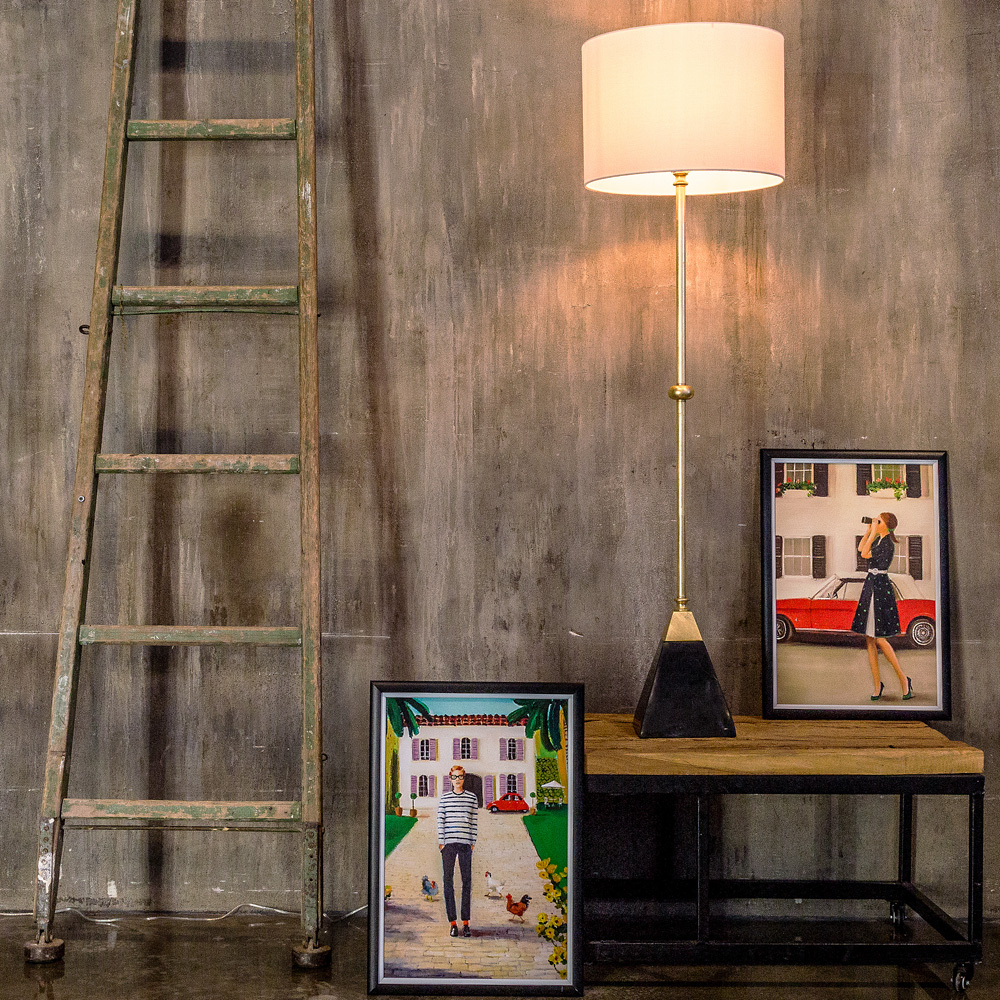 896519347_1818 Арт-постер "Рубашка в полоску и куры" Object Desire  - Вид №2