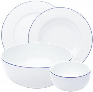 CUSTOMSET-A004 Aronda Доска служба синяя линия Kahla-porzellan