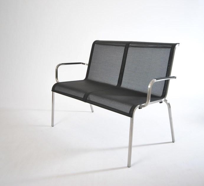 FISCHER MÖBEL Садовая скамейка с подлокотниками Modena sun-id-1479733 - Вид №2