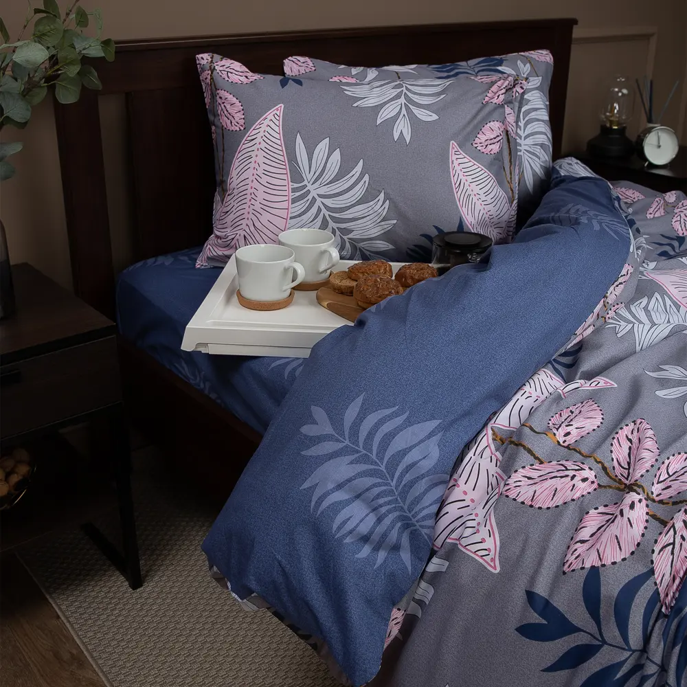 Комплект постельного белья Eclair Форист двуспальный сатин STLM-2195174 - Вид №5