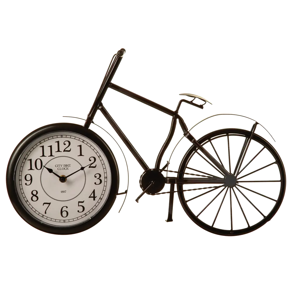 Часы настольные Atmosphera Retro Factory ø50 см, металл, цвет чёрный STLM-2037091