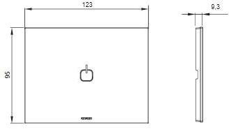 GEWISS Стеклянная отделочная пластина Serie civili sun-id-1489361 - Вид №5