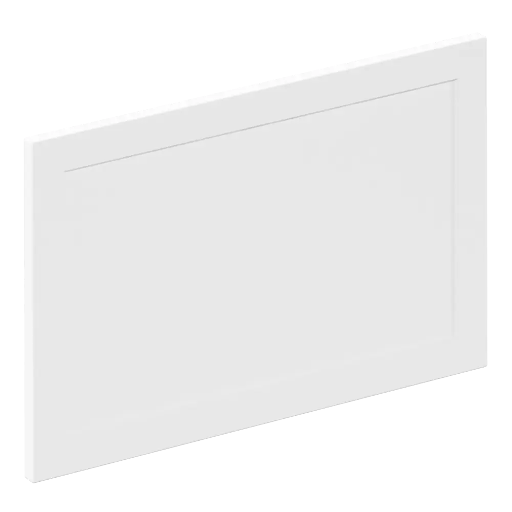 Фасад кухонного шкафа Ньюпорт 59.7x38.1 см KONSENSA МДФ цвет белый Ньюпорт белый STLM-2207130 - Вид №1