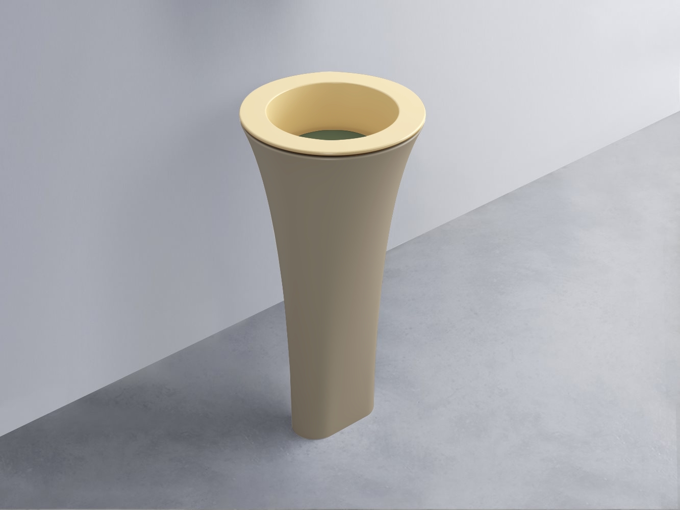 AMLA45-CN+AMPILT-AG+AMCOLT-AV Раковина Amedeo Tondo отдельностоящая cielo Enjoy + Amedeo Ceramica Cielo