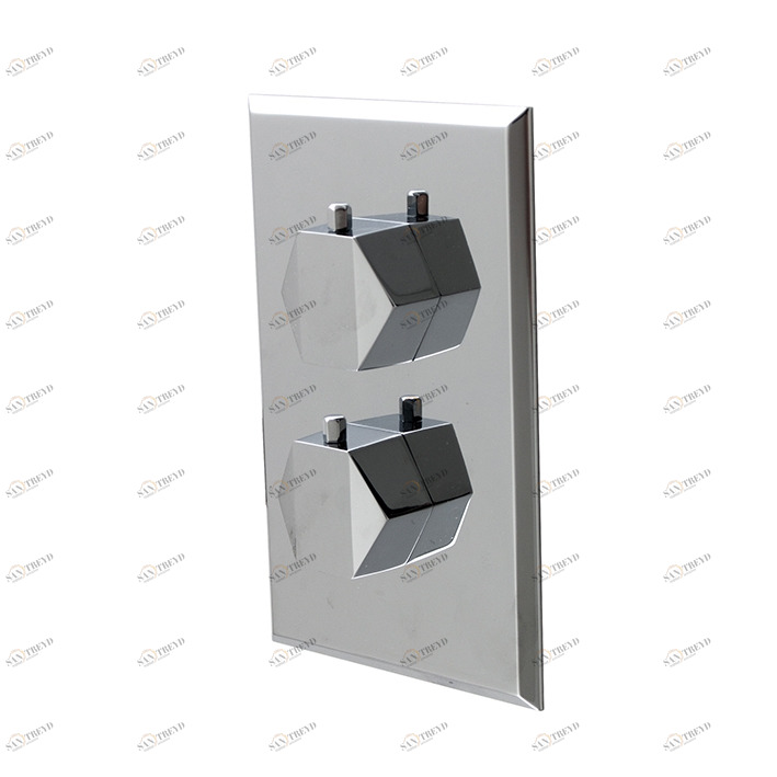 Внешний компонент термостатического смарт-бокса.  Chelsea smart box basin NOKEN 100156032  CHROME 