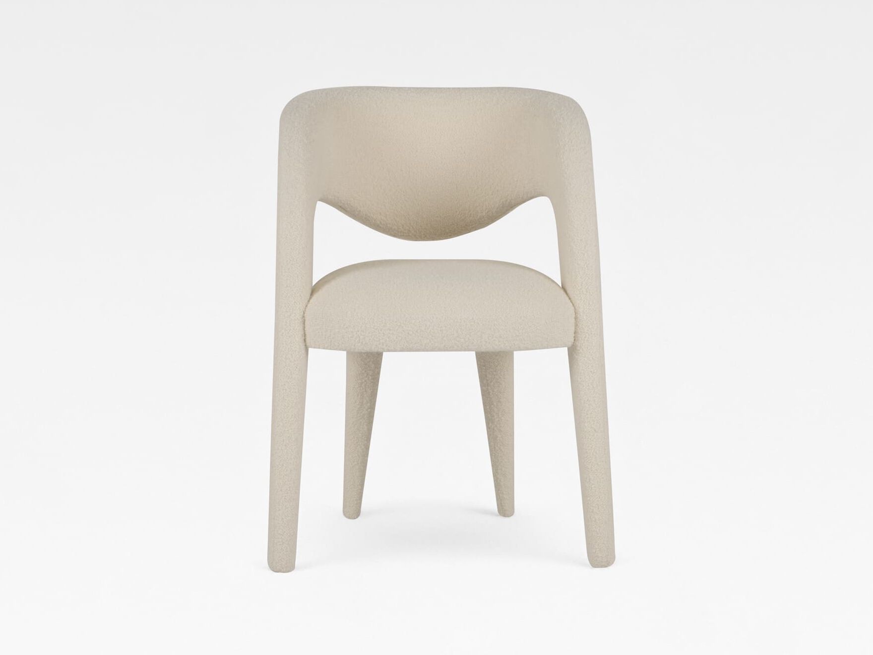 Мягкий тканевый стул с подлокотниками Greenapple Laurence ARCH-00130414 - Вид №2