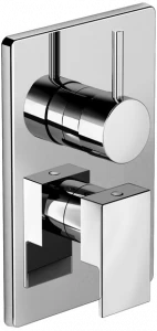 Fir Italia Смеситель для душа из латуни с переключателем и тарелкой Kelio 63 6350198