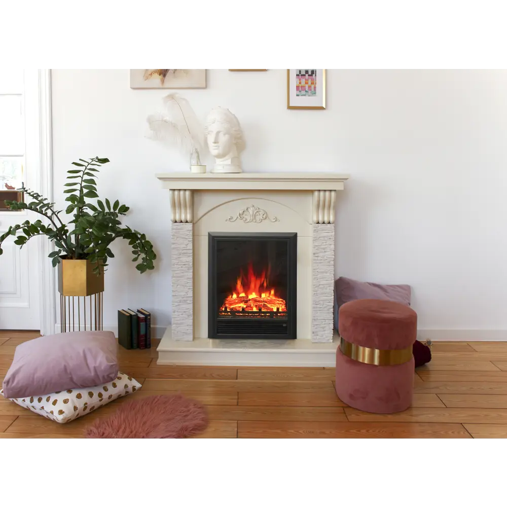 Обрамление Corfino под очаг Eugene белый дуб REALFLAME STLM-2065840 - Вид №6