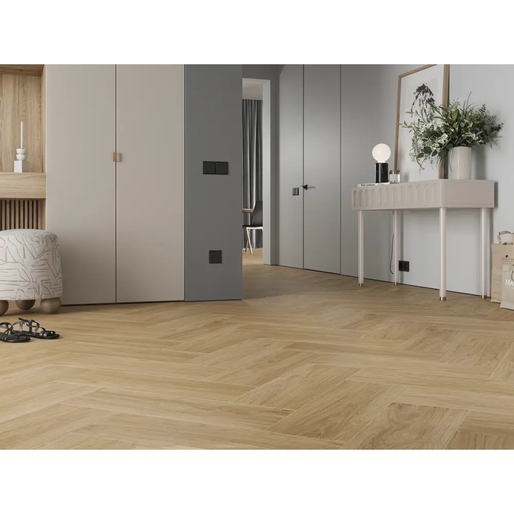 Глазурованный керамогранит Way 20x60 см 1.2 м² матовый цвет бежевый Santreyd STLM-2019758 - Вид №3