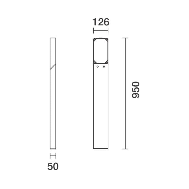 Экструдированный алюминиевый светодиодный светильник iGuzzini посадочный модуль ARCH-00038495 - Вид №2
