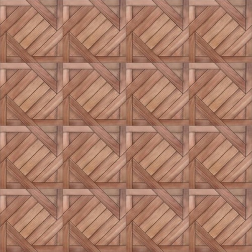 Модульный паркет Da Vinci Кьяра Черешня Натур (Гладкая) 626х626 мм 2600600084 - Вид №2