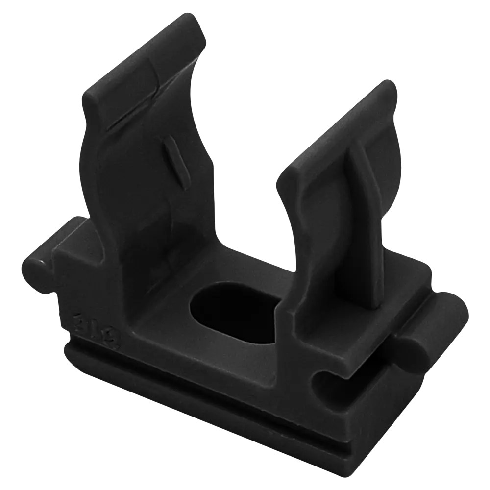 Держатель-клипса MONLID D16 мм цвет черный 50 шт STLM-2077877