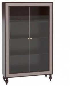 Jetclass Лакированная витрина из дерева и стекла Honey Shn211a