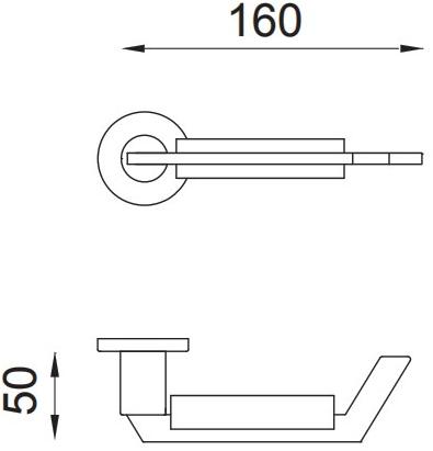 Dnd Металлическая ручка на розетке sun-id-1464900 - Вид №1