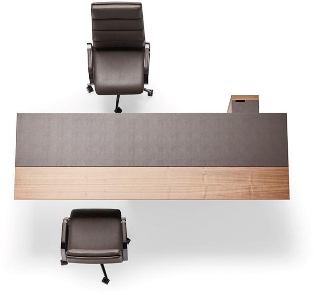 José Martínez Medina Прямоугольный письменный стол из орехового дерева sun-id-1386922 - Вид №4