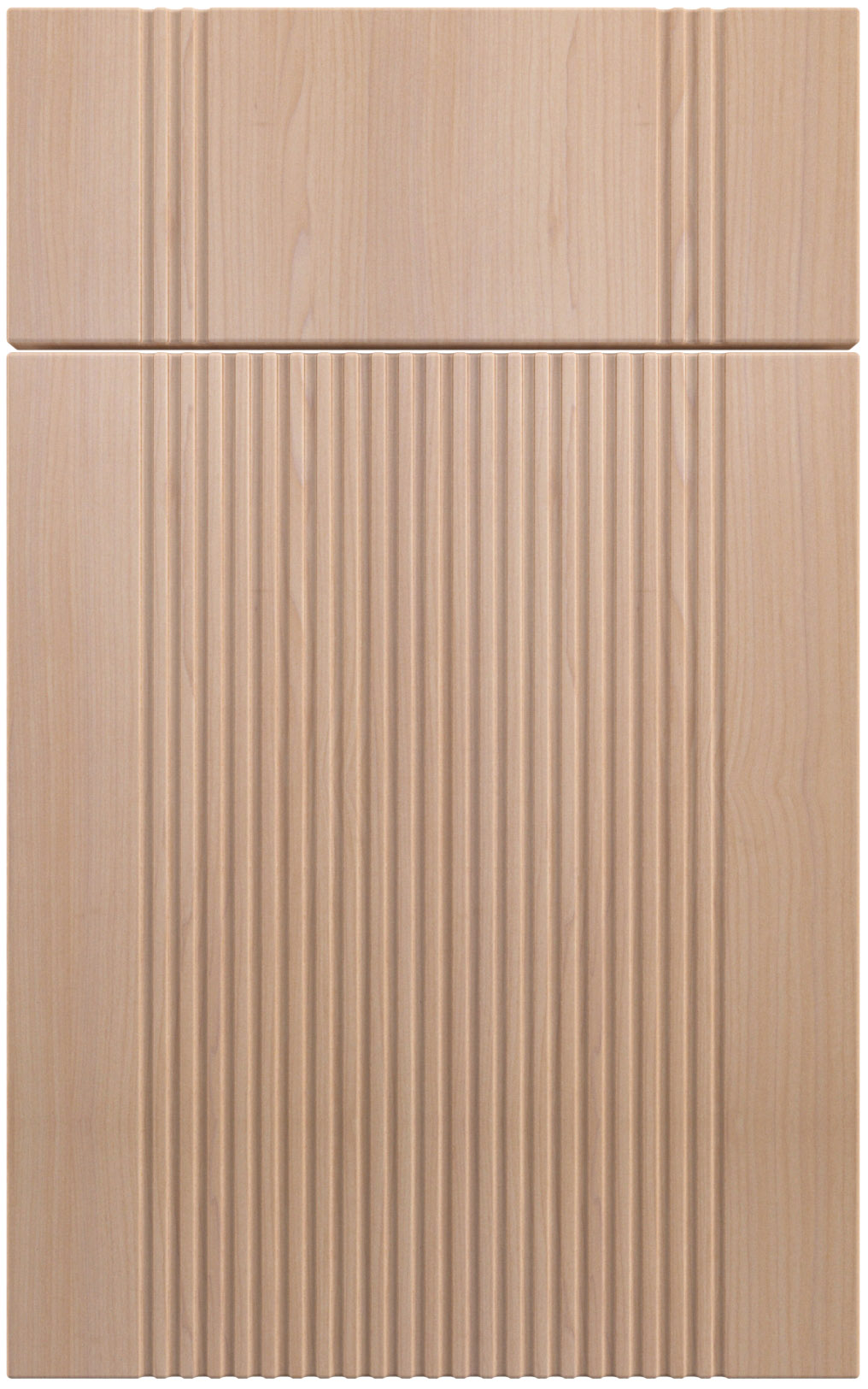 Фасады для кухни Модерн Фрезеровка «Риффель» Береза розовая №64 SIDAK SIST575-13322