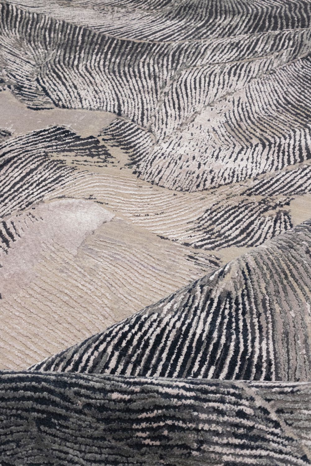 Прямоугольный ковер из бамбукового шелка и шерсти Edition Bougainville Inspiration ARCH-00034085 - Вид №1