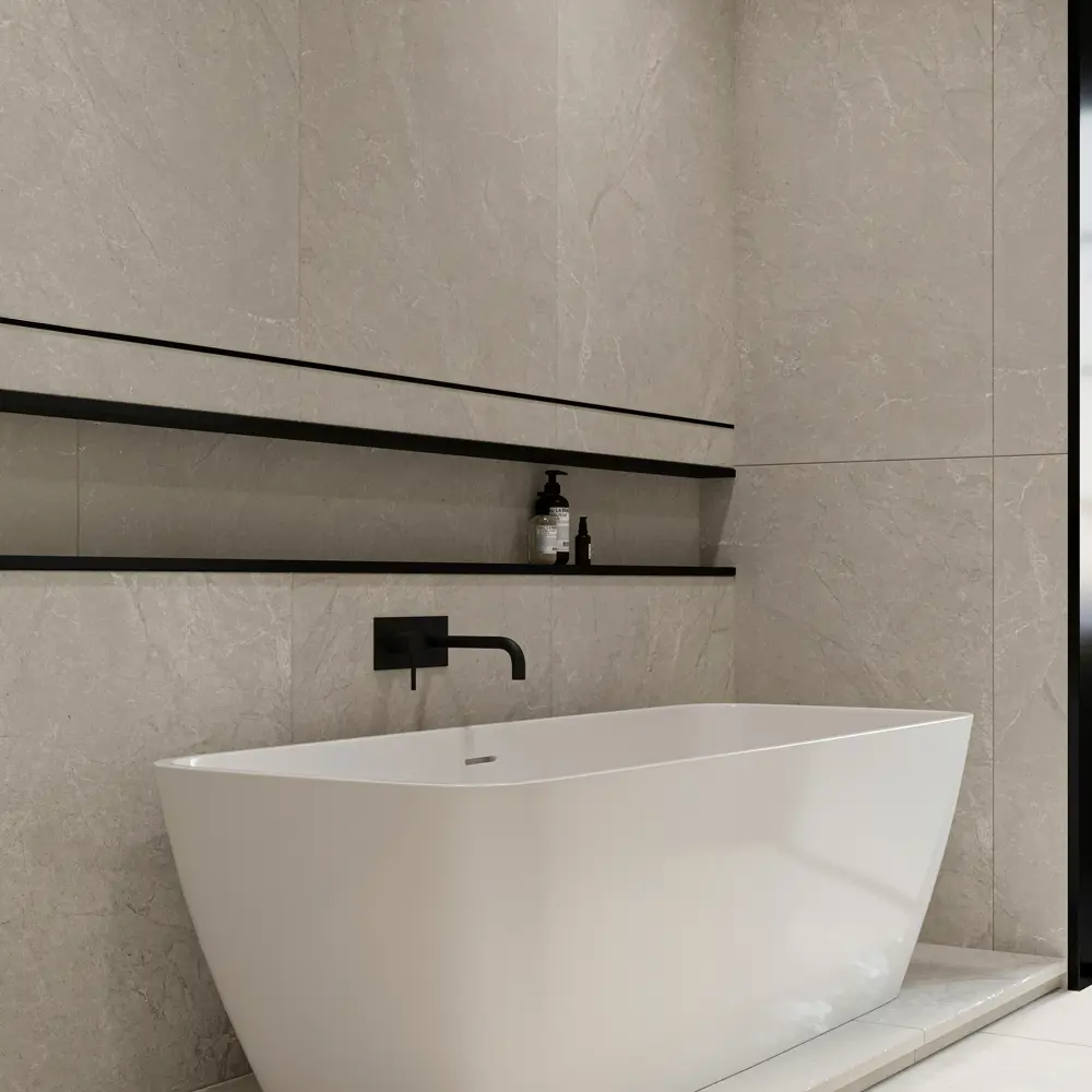 Глазурованный керамогранит Abgres Vatican 80x160 см 2.56 м² матовый цвет бежевый Santreyd STLM-2031057 - Вид №3