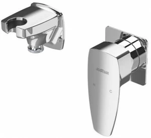 JUSTIME Смеситель для душа на одно отверстие Pan ii 6779-x3-80cp