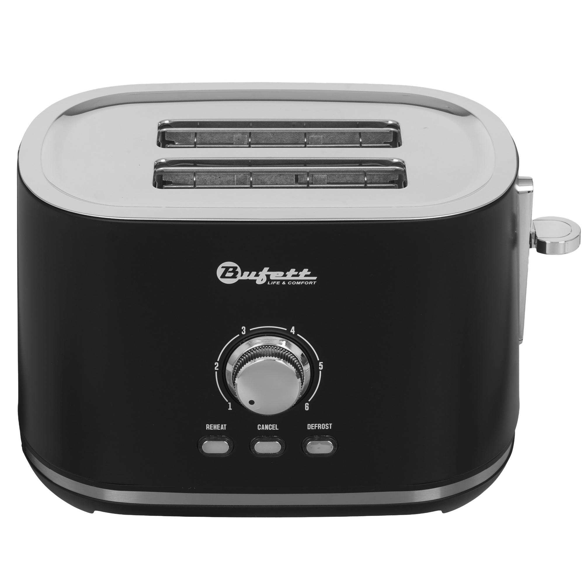 9226553 Тостер Bufett LTR 366S черный STDN-0005480 - Вид №1