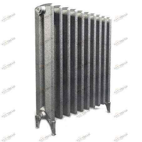 Чугунный радиатор Viadrus Bohemia 800/220 10 секций с ножками 7607