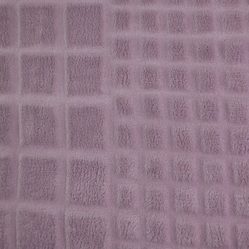 Плед Cuatro 200x220 см микрофибра цвет сиреневый Santreyd STLM-2093657 - Вид №1