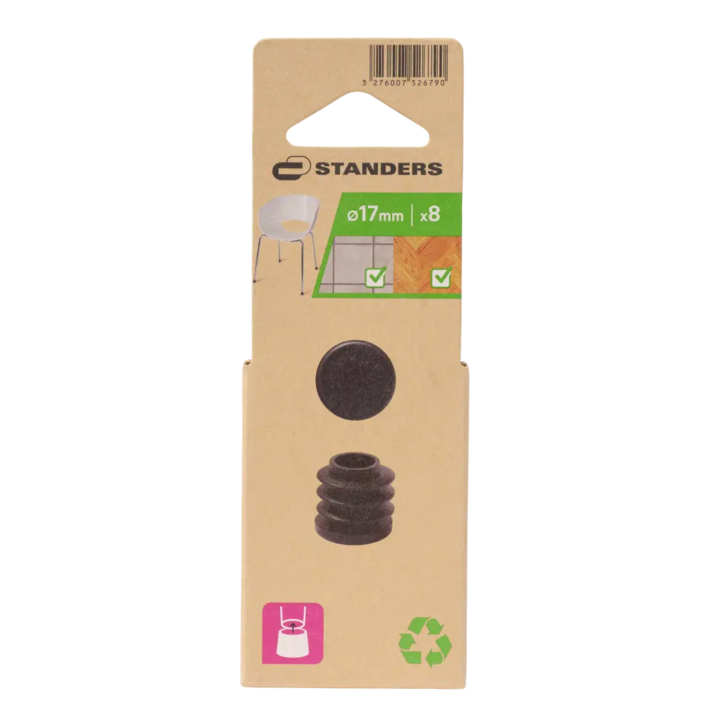 Насадка Standers пластик 18 мм цвет черный 8 шт STLM-2100949 - Вид №3