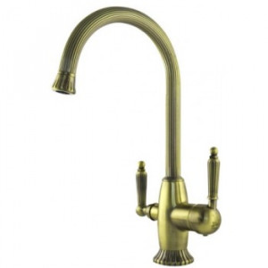 Zorg ZR-350-YF BR Смеситель для кухни Zorg 380х187 мм