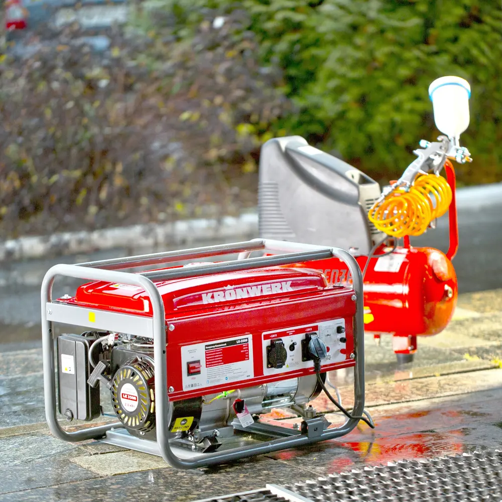 Генератор бензиновый Kronwerk LK 3500 2.5 кВт STLM-2138550 - Вид №2