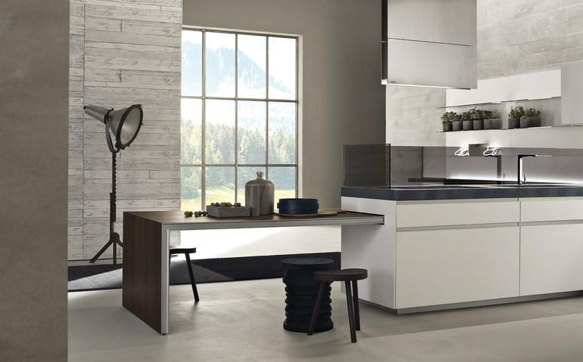 ERNESTOMEDA Кухня из Corian® с полуостровом Icon sun-id-1355402 - Вид №1