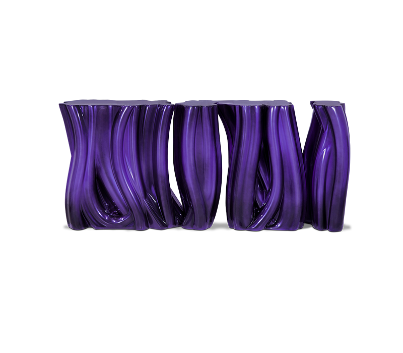 0-081 Монохромный фиолетовый буфет Boca Do Lobo  - Вид №6