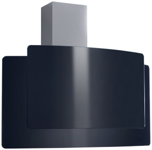 90822056 Настенная вытяжка Rosalia 190 glass black 90 см цвет черный STLM-0397963 MBS