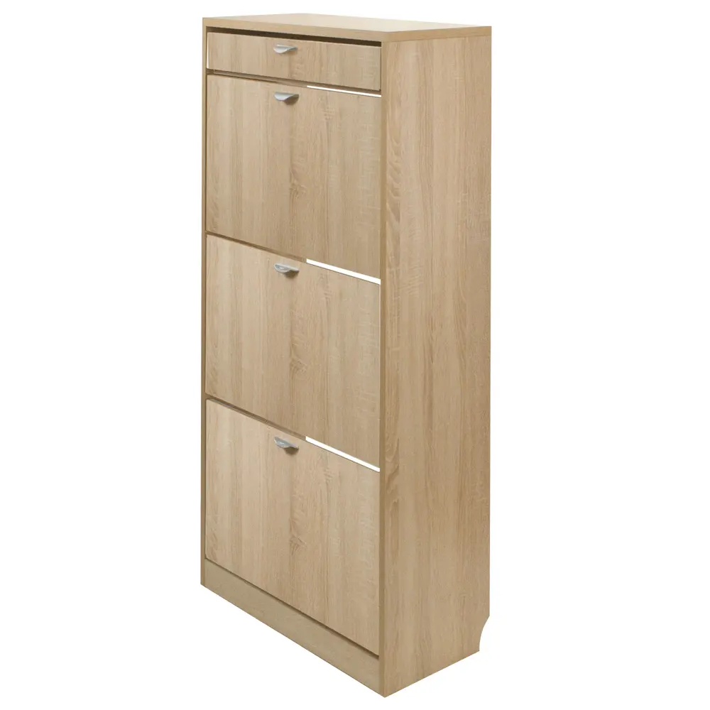 Каркас закрытой обувницы 63x144x30 см ЛДСП цвет дуб сонома Santreyd STLM-2125458 - Вид №3