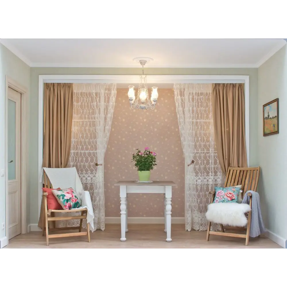 Молдинг настенный полистирол С18/20 белый 10x20x2000 мм Santreyd STLM-2009801 - Вид №3