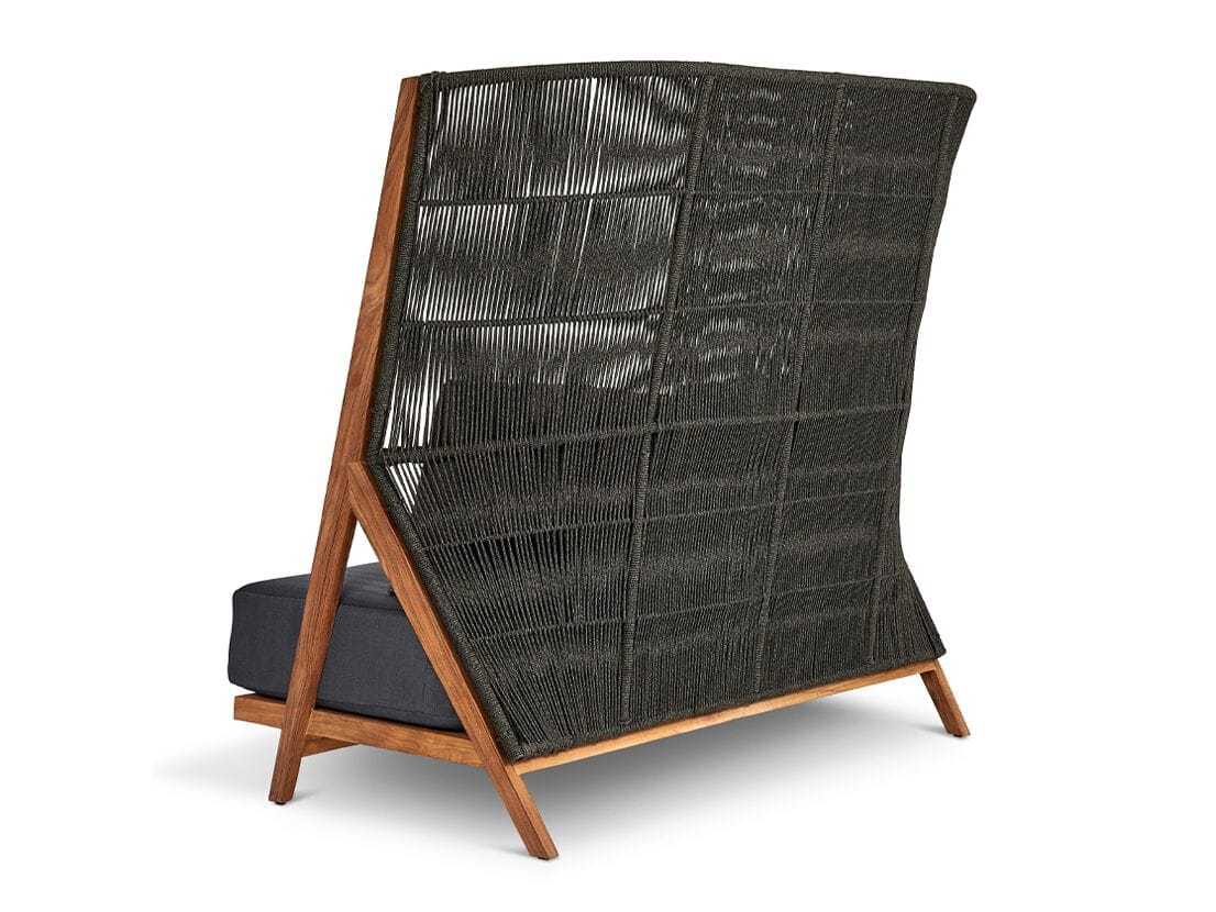 3-местный диван с высокой спинкой из тикового дерева Walters Arbor ARCH-00024440 - Вид №2