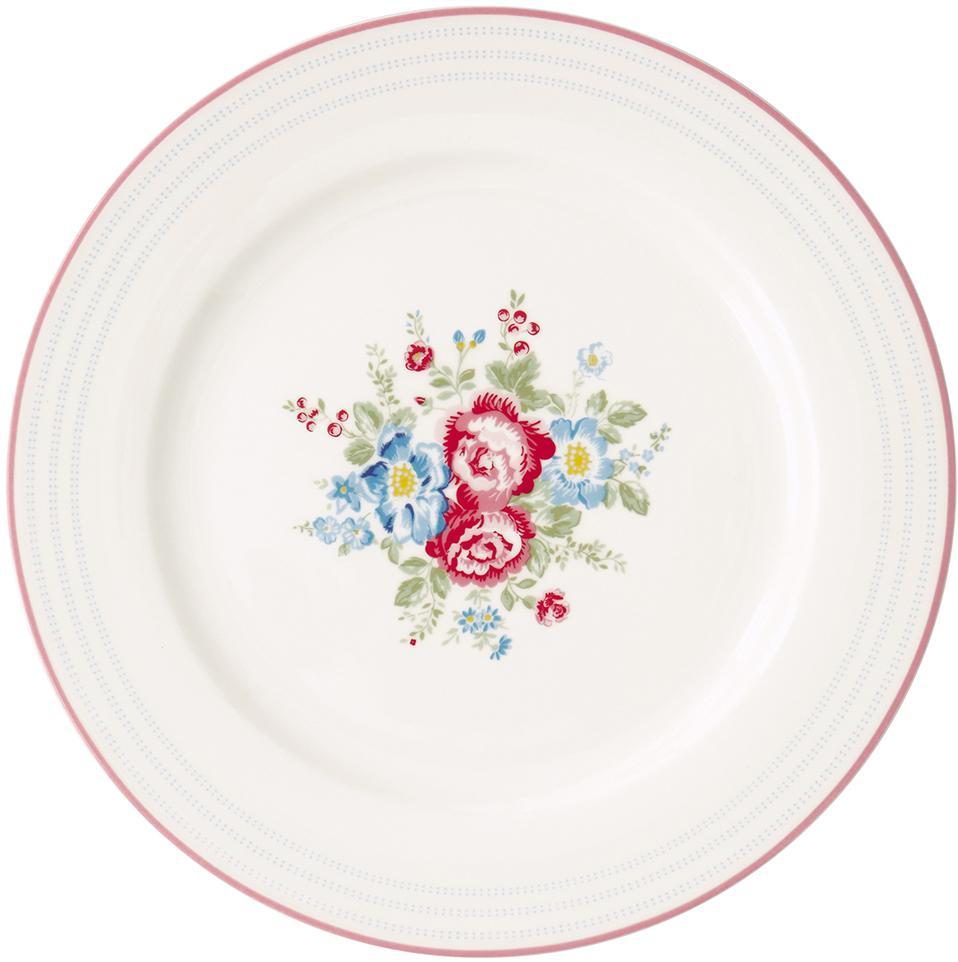 Блюдо Henrietta white 25 см Greengate STWDINHET0106