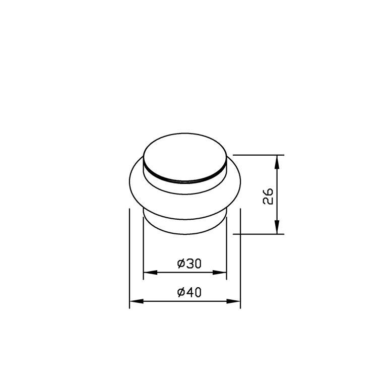 700228 Напольный дверной упор AC228 WAGNER_EWAR A-LINE Wagner Ewar  - Вид №1
