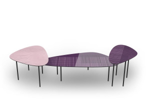 Металлический журнальный столик