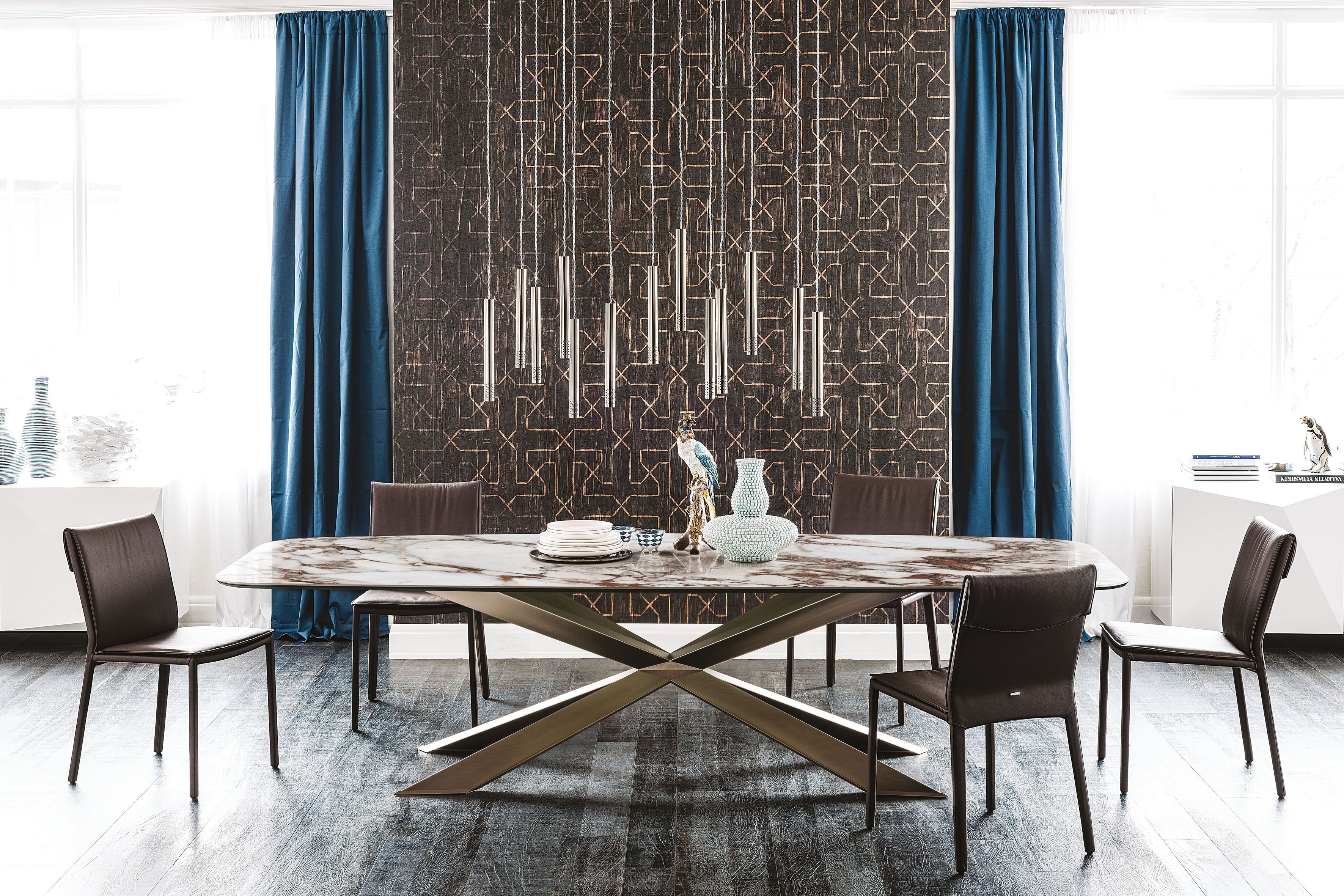 Керамический бочонок стол Cattelan italia Spyder ARCH-00013036