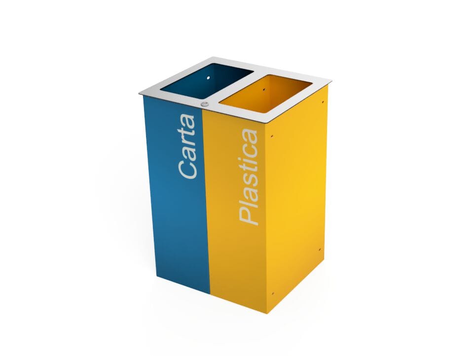 Стальная корзина для мусора для утилизации отходов Studio Città ECO BIN MINI ARCH-00084074 - Вид №1