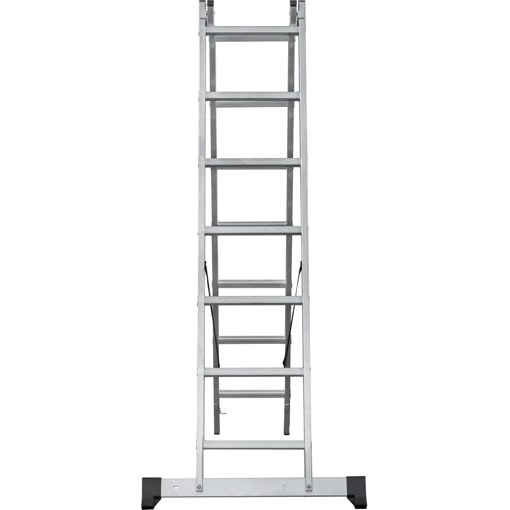 Лестница раскладная 2-секционная DILWIS до 3.18 м 7 ступеней STLM-2080092 - Вид №3