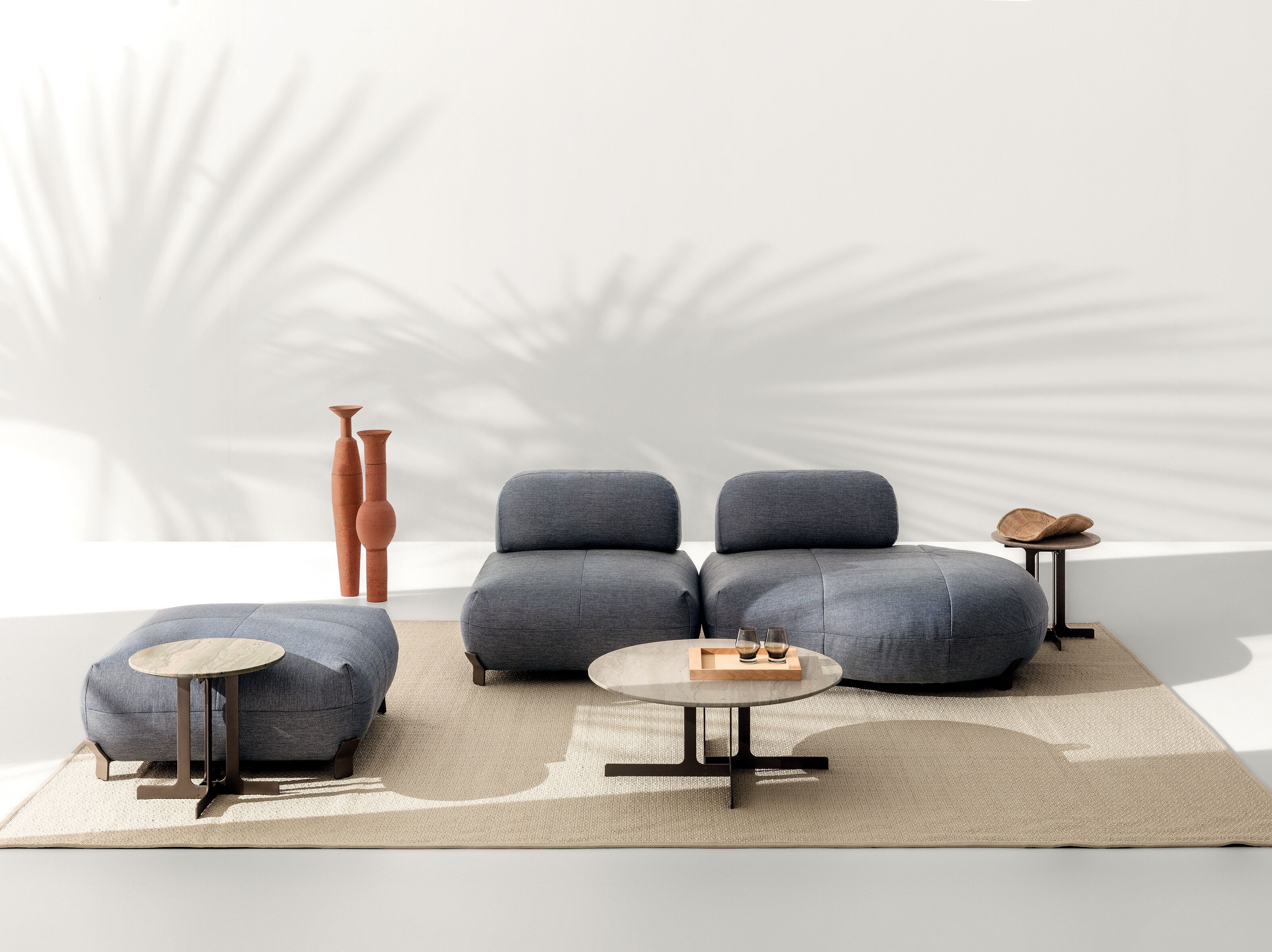 Тканевый модульный садовый диван Ditre Italia PACIFIC ARCH-00123431 - Вид №1