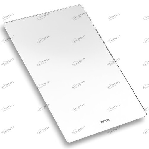 1323029 Разделочная доска Teka из белого стекла Испания 