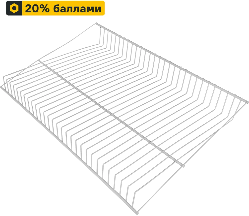 Полка для обуви ТИТАН-GS с вентиляцией и настенным креплением 82169080