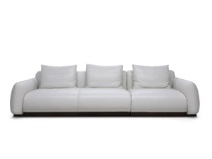 4-местный кожаный диван