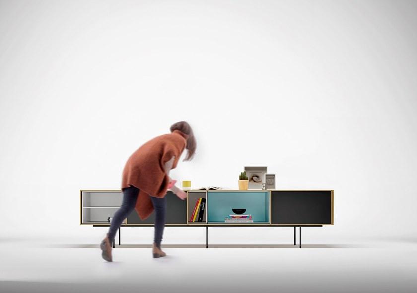 TREKU Буфет из лакированной древесины Aura sun-id-1353450 - Вид №9