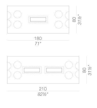 Прямоугольный ламинированный стол Lapalma ARCH-00119858 - Вид №10